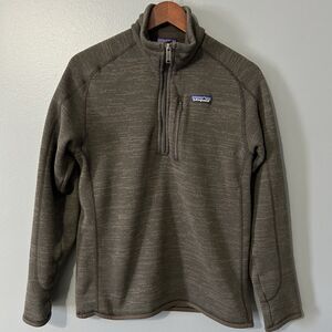 Patagonia Better Sweater Pullover Mens Size S Jacket 1/4 Zip Top Warm Cozy